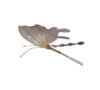 Magnifique barrette à cheveux papillon 3D avec papillon étincelant pour soirée accessoires photo