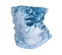 Magnifique cache-cou d'hiver imprimé paysage de neige pour ski, vélo, jogging, course à pied, sports de plein air