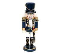 Magnifique casse-noisette en forme de soldat, classique., bleu, 20 cm