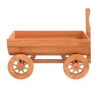 Magnifique Chariot décoratif 70x43x54 cm bois massif de sapin - design polyvalent - pour maison - Brun 3.9 kg 2026_934799