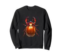 Magnifique Chemise de cerf avec Motif de scarabée Sweatshirt
