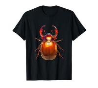 Magnifique Chemise de cerf avec Motif de scarabée T-Shirt