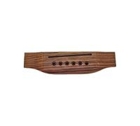 Magnifique chevalet de guitare folk en bois à 6 cordes de rechange pour guitare folk accessoires folk fendus
