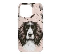 Magnifique Chien épagneul Springer Anglais Coque pour iPhone 14 Pro Max