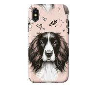 Magnifique Chien épagneul Springer Anglais Coque pour iPhone X/XS
