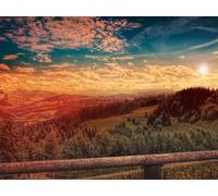 Magnifique Ciel du Soir - Puzzle en Papier 1000 pièces pour Adultes 26 x 38 cm