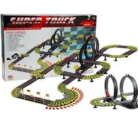 Magnifique circuit à deux voies d'une longueur de 1157 cm