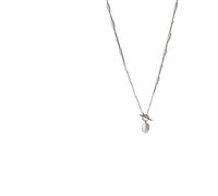 Magnifique collier gothique avec perles baroques irrégulières