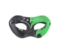 Magnifique demi-masque ajouré en dentelle, idéal pour un carnaval, un bal masqué ou un banquet. (D, One Size)