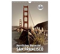 Magnifique destination touristique... SAN FRANCISCO, Version française (Calendrier mural 2026 DIN A4 portrait), Calendrier CALVENDO mensuel