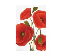 Magnifique drapeau de bienvenue en forme de fleur double face - Ne se décolore pas - Pour maison, cour, porche, pelouse, décoration extérieure