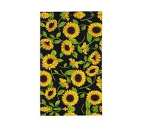 Magnifique drapeau décoratif d'extérieur imprimé tournesol pour jardin, terrasse, boîte aux lettres, porche, véranda
