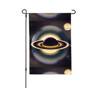 Magnifique drapeau Saturne. Convient pour une utilisation en intérieur et en extérieur, parfait pour la maison, le jardin, les événements et les expositions patriotiques.
