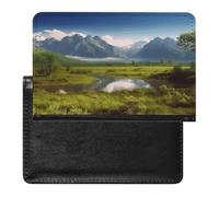 Magnifique étui de passeport avec emplacements pour cartes - Housse de passeport portable compacte et étanche