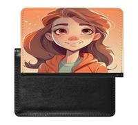 Magnifique étui de protection pour passeport avec blocage RFID pour passeport, carte d'identité, portefeuille de voyage sécurisé pour tickets de passeport, cartes de crédit, style, taille unique,