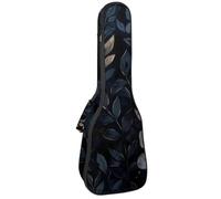Magnifique étui rembourré pour ukulélé de concert de 58,4 cm avec fond noir, imperméable et durable, Multicolore 05, 25.9x9x3.1in/66x23x8cm, Organiseur de sac