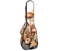 Magnifique étui rembourré pour ukulélé de concert de 58,4 cm avec fond noir, imperméable et durable, Multicolore 06, 25.9x9x3.1in/66x23x8cm, Organiseur de sac