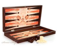 Magnifique HOLZ BACKGAMMON TAVLA XXL En Bois D'Frêne