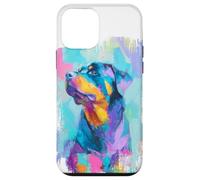 Magnifique Illustration de Portrait de Rottweiler pour Chien Coque pour iPhone 12 Mini