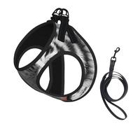 Magnifique imprimé Tigre Blanc,Harnais pour Animaux de Compagnie, Harnais réfléchissant réglable pour Chien,L