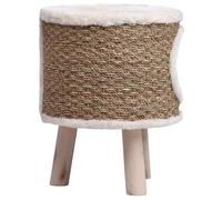 Magnifique Maison pour chat avec pieds en bois 41 cm Herbiers marins - design polyvalent - pour maison - Brun 3.02 kg 2026_930040