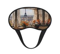 Magnifique masque de sommeil occultant imprimé Pylônes au loin, bloquant la lumière, confortable, idéal pour les voyages, le camping, la méditation et le yoga