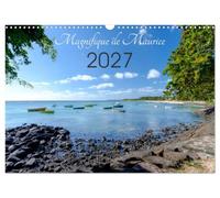 Magnifique maurice calendrier mural 2027: Magnifiques paysages de l le m