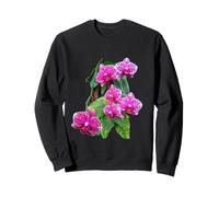 Magnifique orchidée léopard Rose Phalaenopsis Mania Sweatshirt