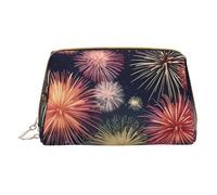 Magnifique organisateur de maquillage en forme de feu d'artifice, trousse de toilette pour cosmétiques, soins de la peau, accessoires, blanc, Taille unique, Trousse de toilette