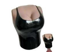 Magnifique ouvre-bouteille automatique en forme de modèle, extracteur de bouchon supérieur One Touch pour jus de bière, soda, accessoire de bar élégant, cadeau décoratif créatif (Black)