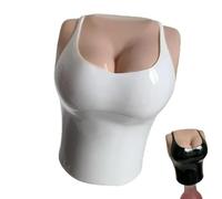 Magnifique ouvre-bouteille automatique en forme de modèle, extracteur de bouchon supérieur One Touch pour jus de bière, soda, accessoire de bar élégant, cadeau décoratif créatif (White)