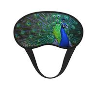 Magnifique paon,Masques de sommeil occultants, cache-yeux couvrants, masques de sommeil anti-lumière
