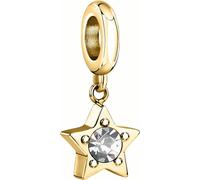 Magnifique pendentif doré à l'or fin avec zirconium cubique Star Drops SCZ1365