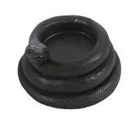Magnifique photophore serpent - Élégant support pour bougie chauffe-plat exotique en forme de reptile