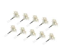 Magnifique pince à cheveux en forme de fleur préservée avec perles spéciales pour occasions formelles et célébrations