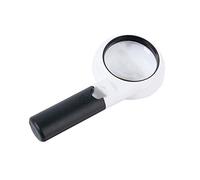 Magnifique portable 20 fois Double Lens HD HI HAUTE GRANDIFICATION PORTABLE LES LENS ENFANTS VIEUX LECTURE 5 fois avec 10 lumières LED Réparer le tampon de circuit électronique Identification antique