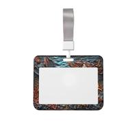 Magnifique porte-badge en plastique rigide en forme de sirène pour infirmières et bureau