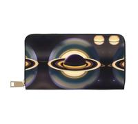 Magnifique porte-monnaie Saturne à la mode et polyvalent pouvant contenir des téléphones portables, des pièces de monnaie, des clés