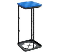 Magnifique Porte-sacs poubelles 2 pcs - noir et bleu 60 L PP - design polyvalent - pour maison - Noir 1.56 kg 2026_839510