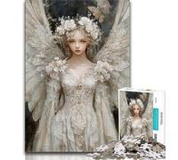 Magnifique Puzzle Ange 1000 pièces pour Adultes, Jeu éducatif, Jouet de défi, idéal comme Cadeau pour Toute la Famille 38x52cm