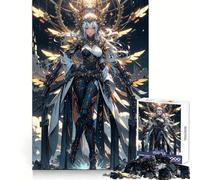 Magnifique Puzzle de 1000 pièces Dark Angel pour Adultes Stimule la mémoire et la Force Temps de détente agréable Découpe Fine Cadeau Symbolique (38x26cm)