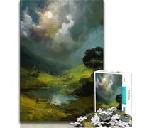 Magnifique Puzzle de 1000 pièces représentant Un Ciel Nocturne pour Adolescents, Jeux éducatifs et décoration d'intérieur, idéal comme Cadeau pour Toute la Famille (75x50cm)