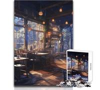 Magnifique Puzzle de 1000 pièces représentant Un Coin de Rue, idéal pour Les Adultes Un Jeu Stimulant et éducatif, Une Belle Surprise pour Les fêtes Dimensions:38x52cm
