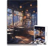 Magnifique Puzzle de 1000 pièces représentant Un Coin de Rue, idéal pour Les Adultes Un Jeu Stimulant et éducatif, Une Belle Surprise pour Les fêtes Dimensions:38x26cm