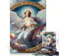Magnifique Puzzle de 1000 pièces représentant Un Paysage d'anges, idéal pour Adultes Stimule la mémoire, soulage Le Stress et Offre Un Cadeau Amusant et Solide (50x75cm)