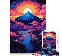 Magnifique puzzle de 1000 pièces représentant un paysage du Japon, idéal pour les adolescents Stimule la logique, apaise l'esprit et offre un assemblage sécurisé et amusant Un cadeau parfait (50x75cm)
