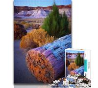 Magnifique Puzzle de 1000 pièces représentant Une rivière de Montagne, idéal pour Les Adultes, idéal pour soulager Le Stress en Famille, idéal comme Cadeau ou Jouet (38x26cm)