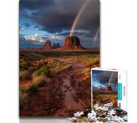 Magnifique Puzzle de 1000 pièces représentant Une rivière de Montagne pour Adolescents Un défi à relever, mais Un Cadeau d'anniversaire Amusant et Humoristique Décoration Murale (38x26cm)