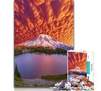 Magnifique Puzzle de 1000 pièces représentant Une rivière de Montagne pour Adultes et Adolescents, Jouet éducatif et décompressant, idéal comme Cadeau (75x50cm)