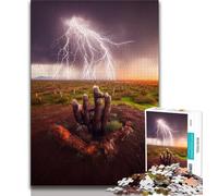 Magnifique Puzzle de 1000 pièces représentant Une rivière de Montagne pour Adultes, idéal comme Cadeau pour Toute la Famille (75x50cm)